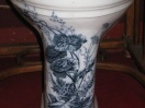 06 Cuvette wc porcelaine fleurie anglaise 1900