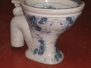 04 Cuvette wc porcelaine fleurie anglaise 1900